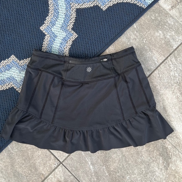 Athleta Pants - Athleta Black Mini Skort Skirt Size Small